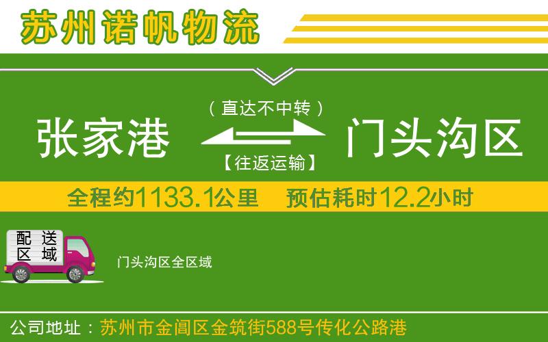 張家港到門頭溝區(qū)物流公司