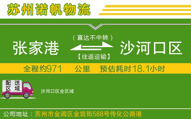 張家港到沙河口區(qū)物流公司