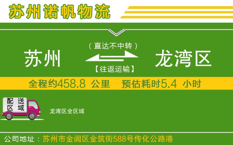 蘇州到龍灣區(qū)貨運專線